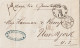 MTM146 - 1866 TRANSATLANTIC LETTER FRANCE TO USA Steamer AUSTRALASIA CUNARD - UNPAID - DEPRECIATED CURRENCY - Postal History