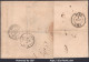 FRANCE MARQUE POSTALE GRIFFE CPR2 + CAD COELN + CAD PRUSSE FORBACH 2 DE 1847 - 1801-1848: Précurseurs XIX