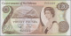 St. Helena: Government Of Saint Helena, Lot With 4 Banknotes, Series 1979-1988, - Saint Helena Island