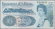 St. Helena: Government Of Saint Helena, Lot With 4 Banknotes, Series 1979-1988, - St. Helena