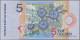 Delcampe - Suriname: Central Bank Van Suriname, Complete Set Of The Animal Series 2000, Wit - Suriname