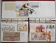 Worldwide: 2 Collectors Albums "BANKNOTEN-BRIEFE AUS ALLER WELT" With 44 Mainly - Other & Unclassified