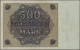 Deutschland - Deutsches Reich Bis 1945: Lot Mit 3 Banknoten 500 Milliarden Mark - Altri & Non Classificati