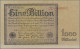 Deutschland - Deutsches Reich Bis 1945: Reichsbanknote 1 Billion Mark Vom 05.11. - Autres & Non Classés