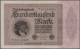 Delcampe - Deutschland - Deutsches Reich Bis 1945: Zwei Alben Und Ein Paar Lose Banknoten / - Other & Unclassified