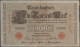 Delcampe - Deutschland - Deutsches Reich Bis 1945: Zwei Alben Und Ein Paar Lose Banknoten / - Andere & Zonder Classificatie