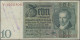 Deutschland - Deutsches Reich Bis 1945: Lot Mit 7 Banknoten, 3x 1 Und 2 Rentenma - Other & Unclassified