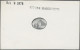 Egypt: 1878, 1pi. Sphinx/Pyramid, Two De La Rue Single Die Proofs In Black On Co - Unused Stamps