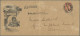 Queensland - Postal Stationery: 1904, 1d Orange QV Printed-to-order Envelope, Ma - Storia Postale