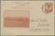 Queensland - Postal Stationery: 1905, 1d Orange Brown On Cream To Buff QV Pictor - Lettres & Documents