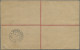 Queensland - Postal Stationery: 1913, 3d Red KEVII Registered Envelope Uprated W - Covers & Documents