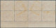 Australia: 1913, Roo 1d, A Right Margin Block Of 8 (2x4), Watermark Inverted, Tw - Neufs