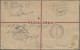 Australia - Postal Stationery: 1919, Registration Envelope KGV Sideface 4d Orang - Entiers Postaux