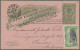 Belgian Congo  - Postal Stationery: 1900/17, Four Stationery Cards All Used To B - Andere & Zonder Classificatie