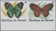 Burundi: 1984: Butterflies, Se-tenant 5 Pairs Of Perforated (COB 385 €) And Impe - Unused Stamps