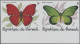 Delcampe - Burundi: 1984: Butterflies, Se-tenant 5 Pairs Of Perforated (COB 385 €) And Impe - Unused Stamps