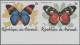 Delcampe - Burundi: 1984: Butterflies, Se-tenant 5 Pairs Of Perforated (COB 385 €) And Impe - Ongebruikt