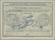 Cuba - Postal Stationry: 1916 Intern. Reply Coupon "Rome" 6c. With Trisected Rec - Autres & Non Classés
