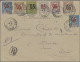 Dahomey: 1912, 05 Surcharges, 1.5 Mm Distance: 05 On 2 C., On 4 C., On 15 C., On - Benin - Dahomey (1960-...)