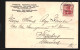 AK Hamburg, Neue Eisenbahnbrücke, Briefmarken  - Briefmarken (Abbildungen)