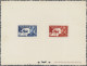 Fezzan: 1949, Definitives, 1 F - 50 F, 11 Values On 5 Collective "Epreuve De Lux - Covers & Documents