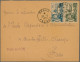 Fezzan: 1949, 8 Fr Blue And 12 Fr Green Tied By Cds "SEBHA 25 6 1961 FEZZAN" To - Cartas & Documentos
