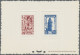 Fezzan: 1950, 15 +5 F And 25+5 F, Charity Issue, Complete Set As Collective "Epr - Lettres & Documents