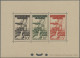 Fezzan: 1951, Definitives, 30 - 50 F And Airmails 100 F + 200 F, Complete Set As - Cartas & Documentos