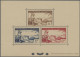 Delcampe - Fezzan: 1951, Definitives, 30 - 50 F And Airmails 100 F + 200 F, Complete Set As - Storia Postale