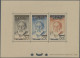 Delcampe - Fezzan: 1951, Definitives, 30 - 50 F And Airmails 100 F + 200 F, Complete Set As - Covers & Documents