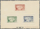 Fezzan: 1951, Definitives, 30 - - 50 F And Airmails 100 F + 200 F, Complete Set - Storia Postale