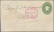 Guatemala - Postal Stationery: 1875, ½ R "Liberty Head" Green Postal Stationery - Guatemala
