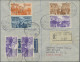Italian Ethiopa: 1936, Definitives "Vittorio Emanuele", 10c. Bistre, 20c. Violet - Ethiopie