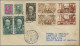 Italian Ethiopa: 1936, Definitives "Vittorio Emanuele", 10c. Bistre Vertical Pai - Ethiopië