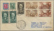 Italian Ethiopa: 1936, Definitives "Vittorio Emanuele", 10c. Bistre Vertical Pai - Ethiopia