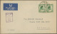 Libya: 1952/1954, Four Covers Franked With Values From The 1952 Definitives With - Libye