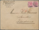 Mauritius: 1879/1881, 17c. On 4d. Rose, Two Covers To Same Address In Bordeaux, - Mauritius (...-1967)