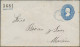 Delcampe - Mexico - Postal Stationary: 1880/81, Used Envelopes (3) Of 10 C. Or 25 C. (2) Cl - Mexico