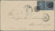 Nicaragua: 1886: Envelope From Leon To Hamburg. Franked With Two 5 C Blue (issue - Nicaragua