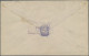 Nicaragua: 1896: Registered Company Envelope From Managua To Paris Franked With - Nicaragua