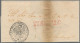 Delcampe - Peru - Pre Adhesives  / Stampless Covers: 1823/30, Four Folded Envelopes With Ve - Perú
