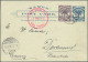 Samoa - Postal Stationery: 1898, J.Davis, Postal Card 1d. Blue Uprated By ½d. Pu - Samoa (Staat)