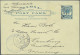 Samoa - Postal Stationery: 1899, J.Davis, Postal Card 1d. Blue On Greenish (orig - Samoa