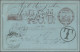 Delcampe - Uruguay - Postal Stationery: 1884/1886, Three Commercially Used Stationery Cards - Uruguay