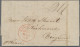 Delcampe - United States Of America: 1839/41, Three Folded Letters, Marked "Deal / Shiplett - …-1845 Prephilately