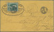United States Of America - Post Marks: 1870, PUMPKIN HEAD, Fancy Cancel On Cover - Marcofilie