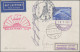 Zeppelin Mail - Germany: 1931 "Polarfahrt": Ansichtskarte (Osnabrück) Mit 2 M. P - Luft- Und Zeppelinpost