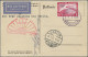 Zeppelin Mail - Germany: 1931, Polarfahrt, 1 M Auf Blanko-Postkarte Bis Berlin M - Poste Aérienne & Zeppelin