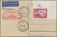 Zeppelin Mail - Germany: 1931 "Polarfahrt": Postkarte Mit 1 M. Polarfahrt (Eckra - Luft- Und Zeppelinpost