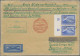 Zeppelin Mail - Germany: 1931, 2 M Polarfahrt Im Senkrechten Paar Vom Linken Sei - Airmail & Zeppelin